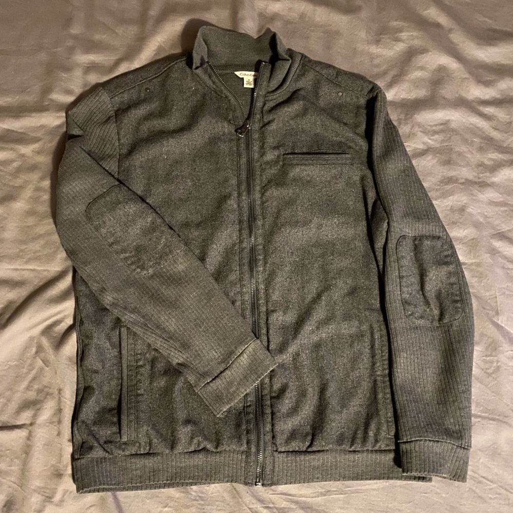 Calvin Klein Wool ZIP Blend Jacket